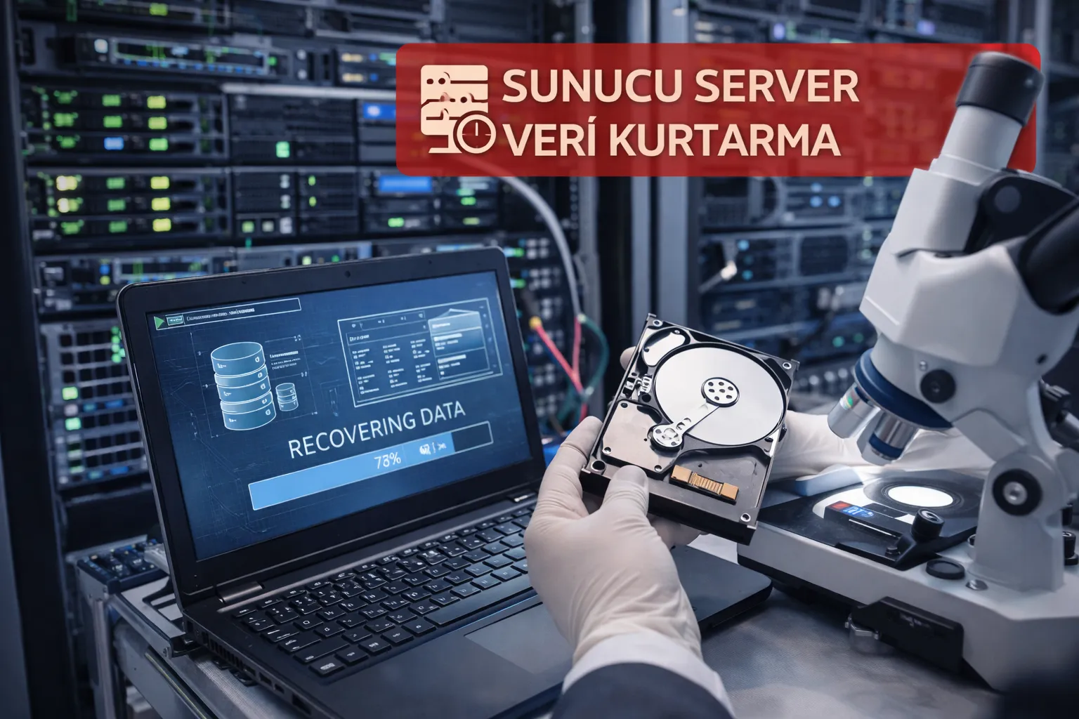 Sunucu Server Veri Kurtarma