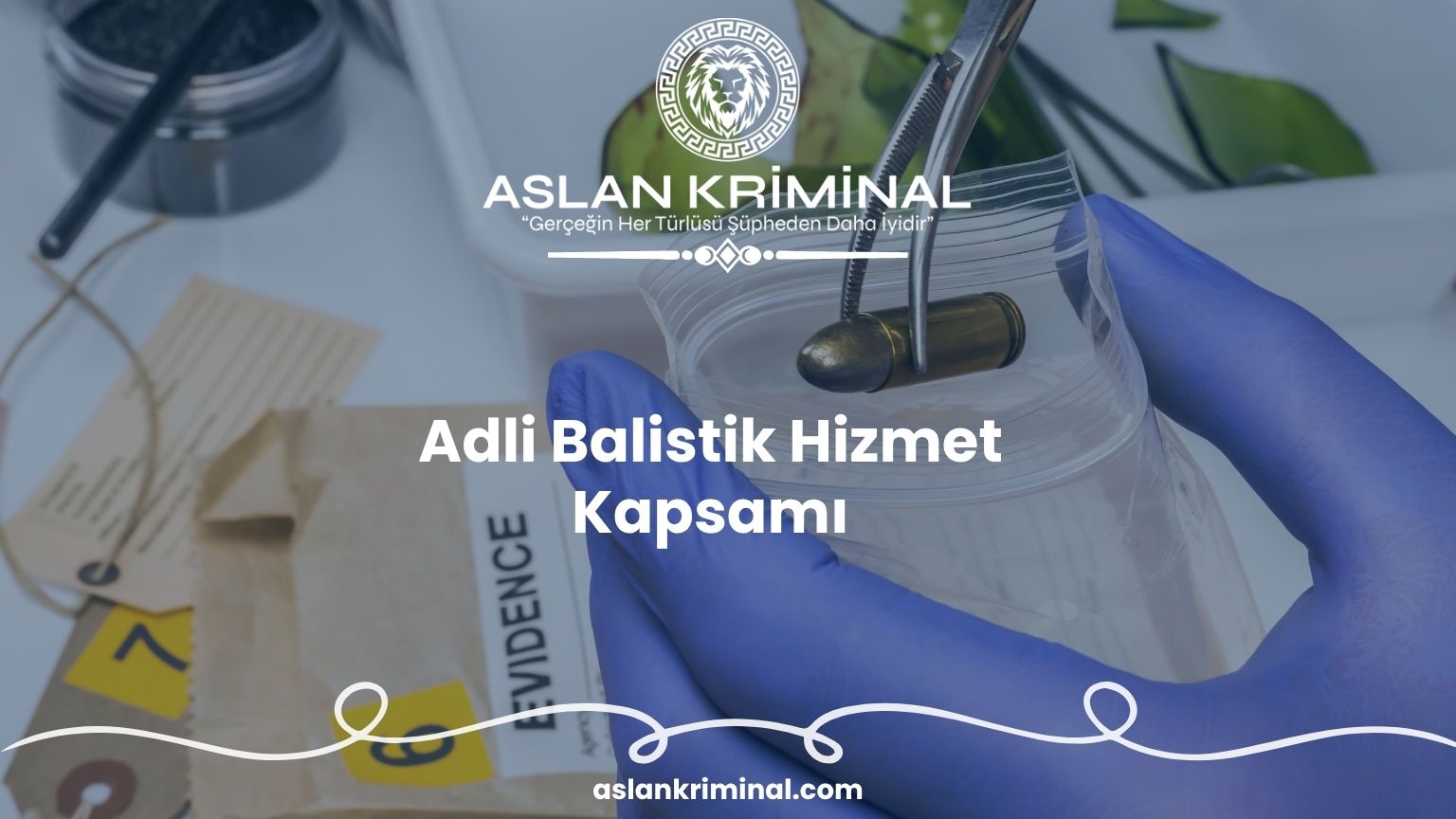 Adli Balistik Hizmet Kapsamı
